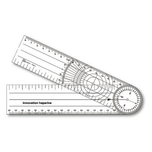 Regolo goniometer med analog skala 